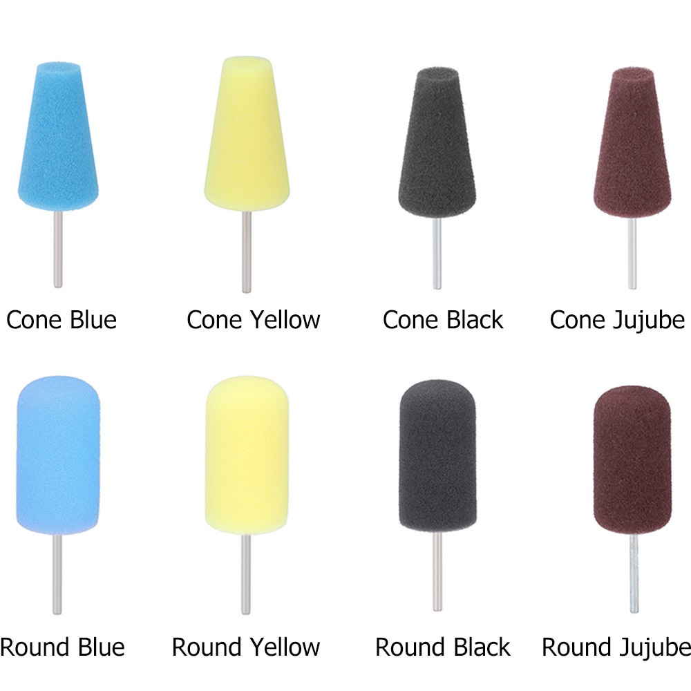 Đầu mút xốp hình nón / tròn đánh bóng xe hơi