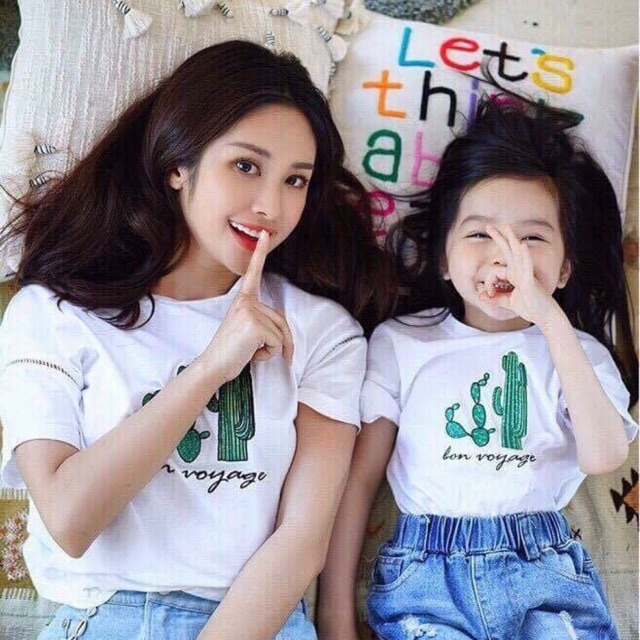 Set áo thun mẹ và bé -05