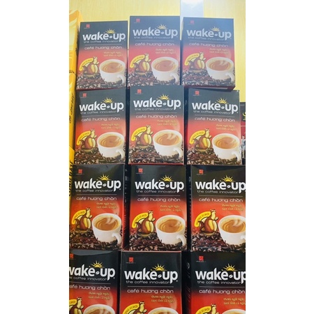 Cà phê Wake-Up Hương Chồn Hộp 18 gói x17g Mẫu Mới