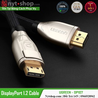 Cáp DisplayPort 1.2 Hỗ trợ 144Hz Bện Lưới cao cấp UGREEN DP107