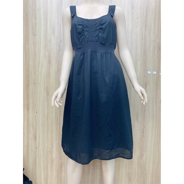 Đầm dây cotton Camel