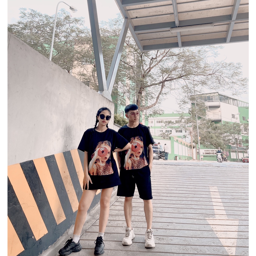 ADLV áo đôi siêu chất cho Nam, Nữ. Áo T shirt in hình MIb FULL TAG