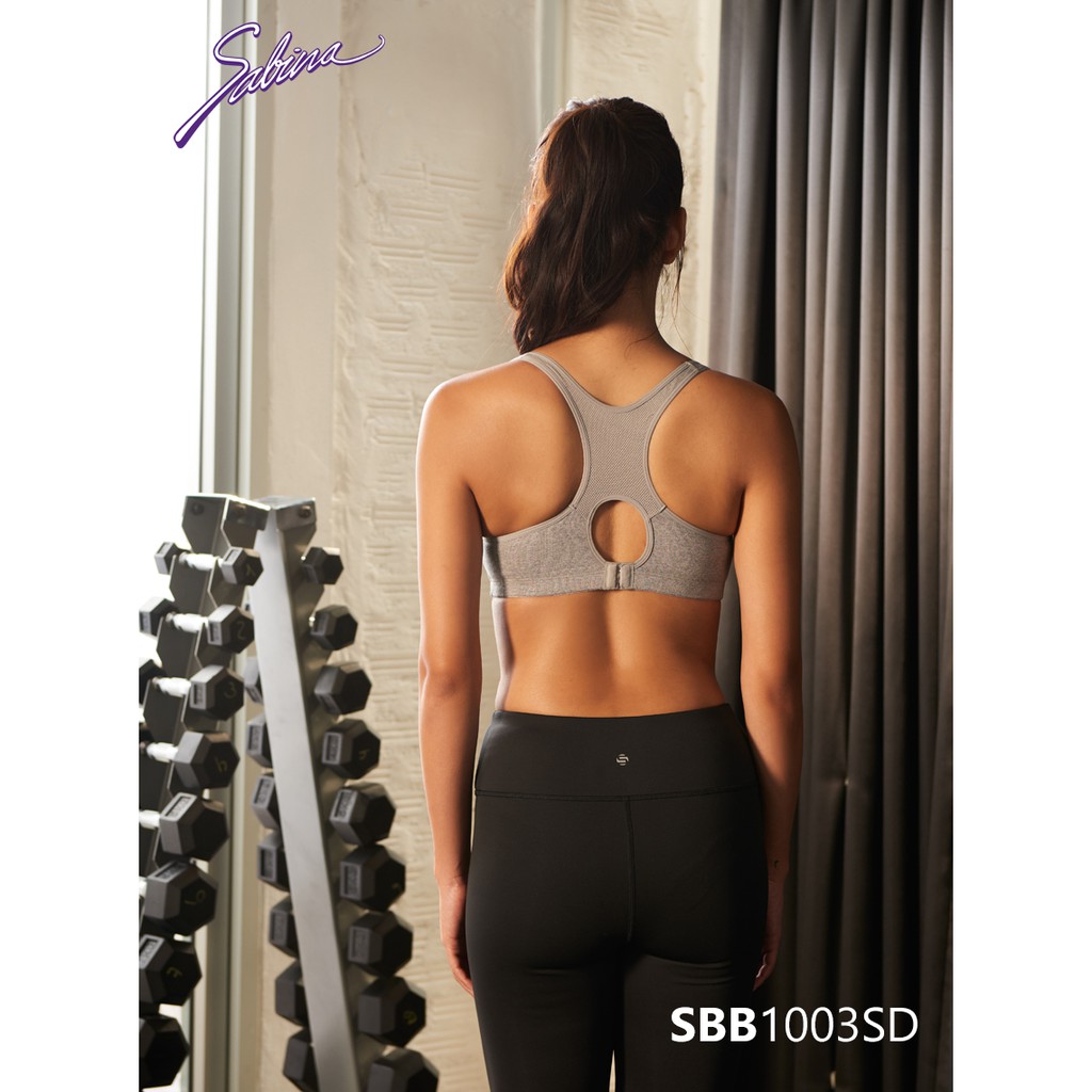 Áo Lót Thể Thao Dạng Ba Lỗ Màu Xám Basic Sport By Sabina SBB1003SD