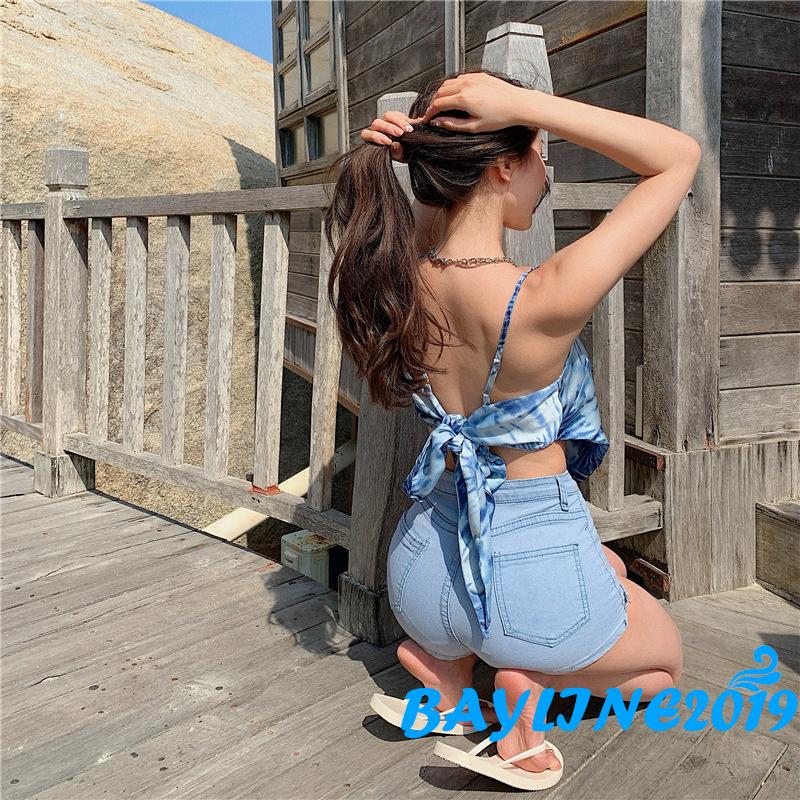 Áo Dây Nữ Cộc Tay Quyến Rũ