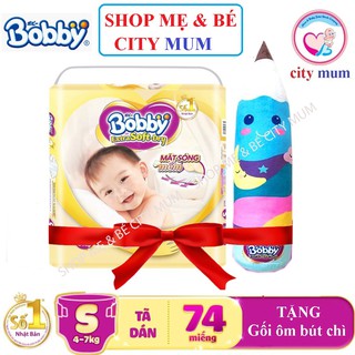 Tã dán Bobby đủ size S74/M64/L58/XL52
