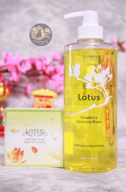 Bộ dưỡng LOTUS chăm sóc da mặt 5SOAP - Mỹ phẩm thiên nhiên nội địa Đài Loan