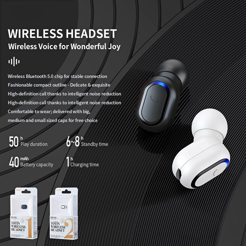 Tai Nghe Bluetooth Thể Thao Remax Rb-T31 Có Mic