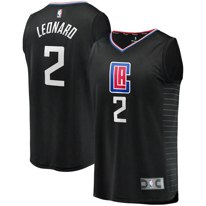 Áo Bóng Rổ Jersey NBA Jersey Los Angeles Clippers Leonard Phiên Bản Kỷ Niệm Thể Thao Plus Size 2022