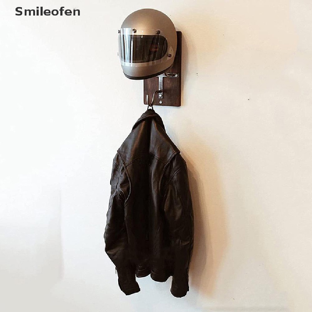 [Smileofen] Giá Đỡ Treo Mũ Bảo Hiểm Xe Máy Gắn Tường