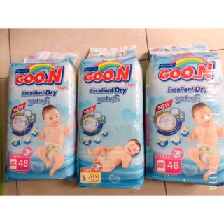 Tã dán Goon Slim NB48/ S44