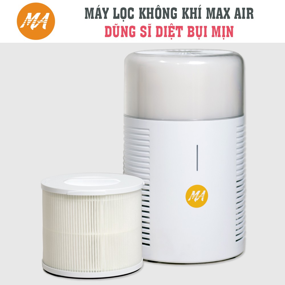 Combo 02 lõi lọc không khí Hepa MA025, màng lọc thay thế MAXAIR chính hãng, lọc bụi mịn, lọc sạch lông chó mèo