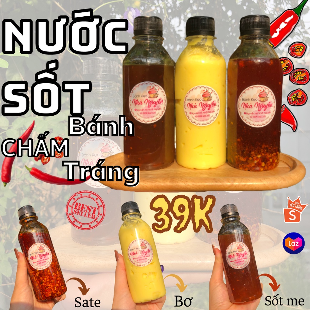 NƯỚC SỐT ME CHAI CHẤM BÁNH TRÁNG