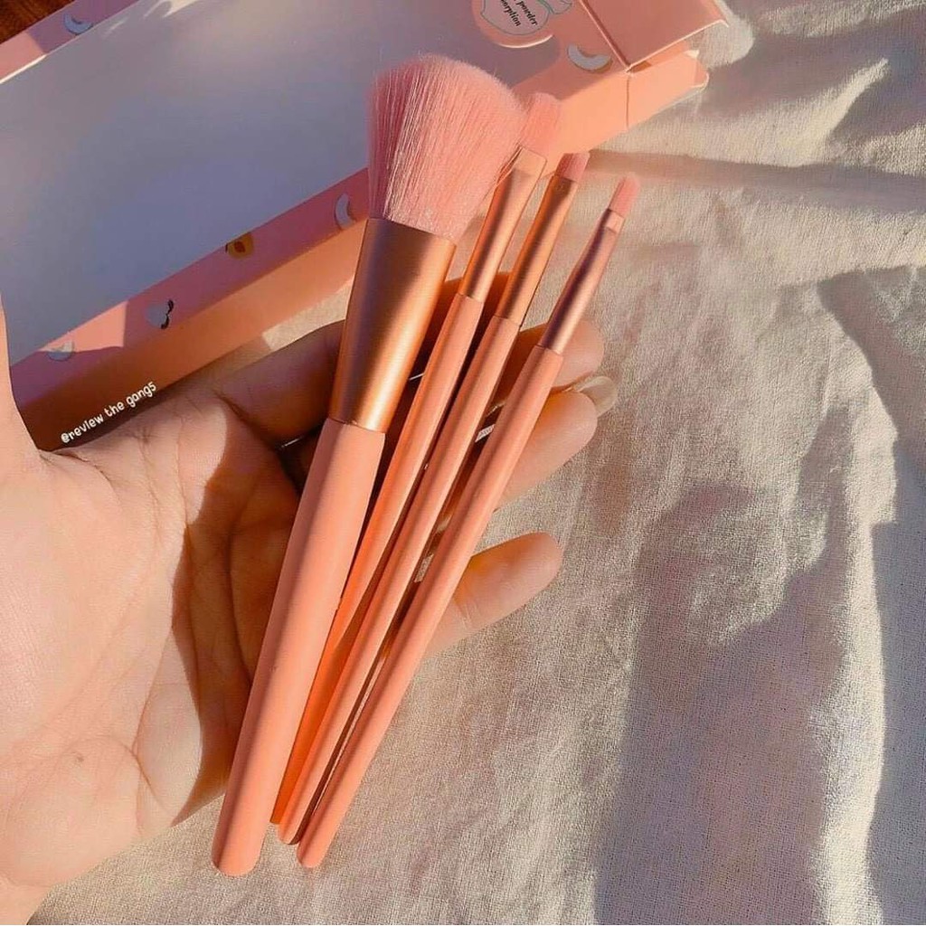 Bộ 4 cọ trang điểm hot trend MILA Color siêu mềm