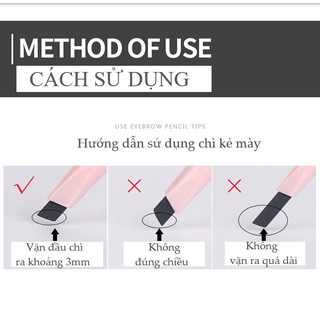 Chì Kẻ Mày MayCreate Eyebrow Pencil MCE101