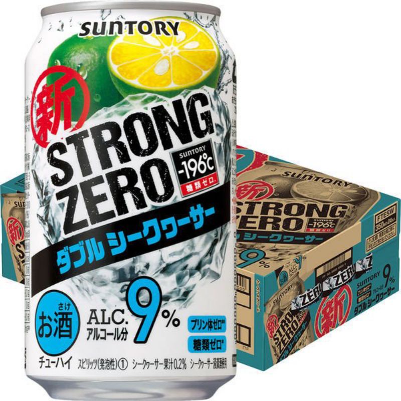 Thùng Nước Giải Khát Strong Zero