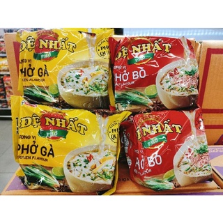 Thùng 30 gói phở bò / gà Đệ Nhất 65g