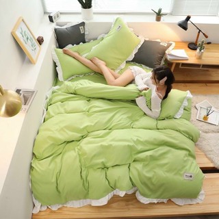 Set Cotton TC viền bèo