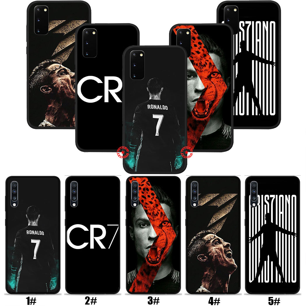 Ốp Điện Thoại Silicon Mềm Hình Cristiano Ronaldo Cr7 Eg41 Cho Samsung Galaxy S10E S8 Plus S7 S6 Edge A3 A2 Core