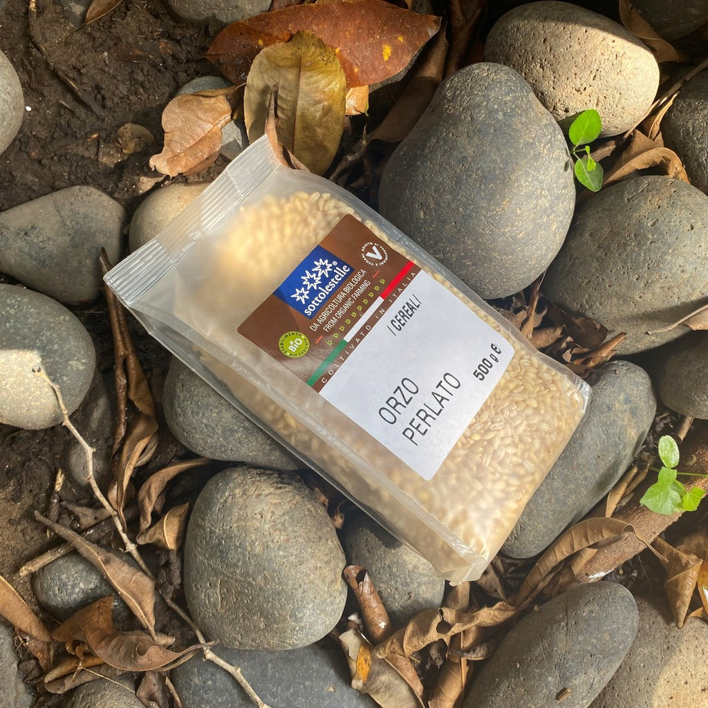 Hạt ý dĩ (lúa mạch ngọc trai) hữu cơ Sotto 500g Organic Pearl Barley