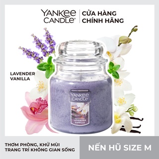 Nến hũ Yankee Candle size M - Lavender Vanilla