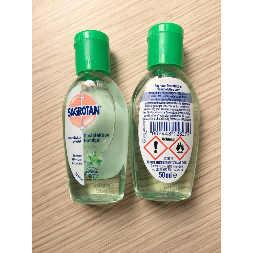 Nước rửa tay khô, nước rửa tay khử khuẩn mini tiện dụng (hàng nội địa Đức) | BigBuy360 - bigbuy360.vn