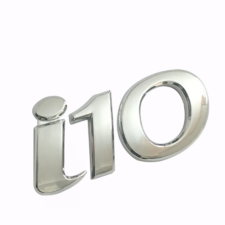 Tem Logo Chữ Nổi I10 Dán Đuôi Xe