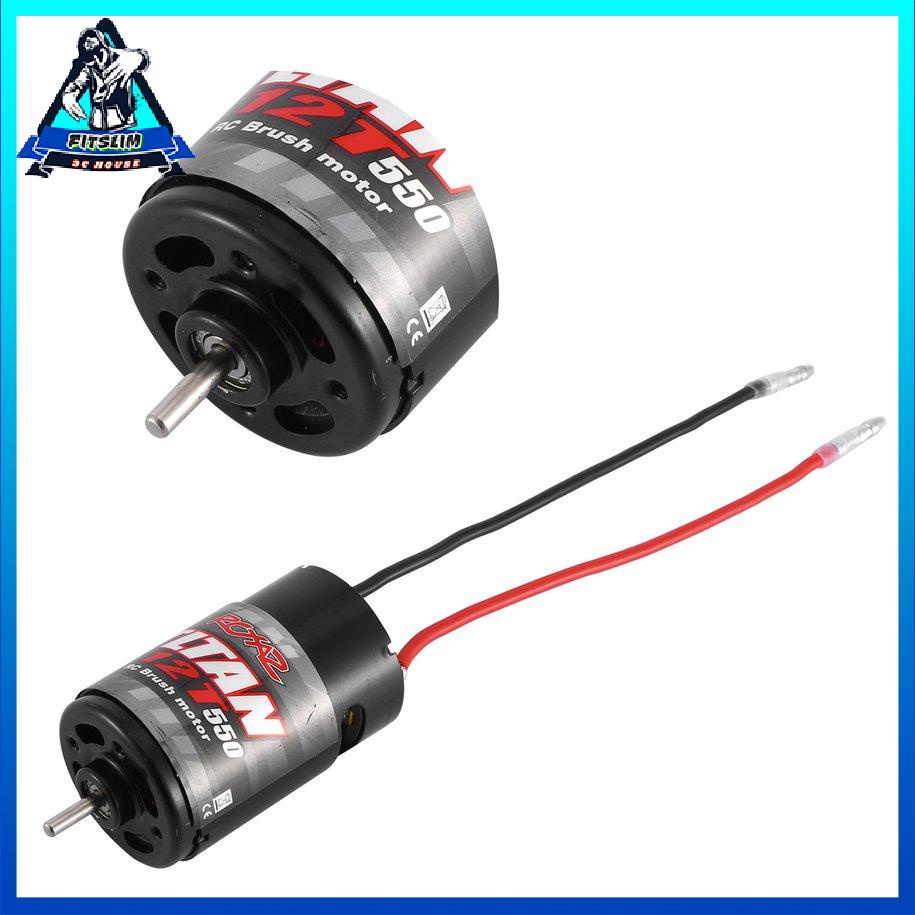 550 Động cơ chải 12T 21T 29T 35T cho các bộ phận xe RC trục bánh xích 1:10 RC [8/12]