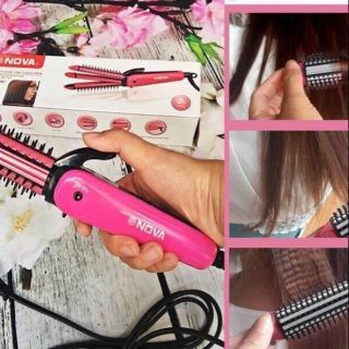 ✨✨máy làm tóc nova 3in1 -- uốn - duỗi - bấm🥇🥈🥉