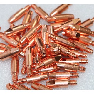 [Đồng Đỏ Dày - 1 Chiếc ] bép hàn mig loại bép béo M6x28*1.0mm GT - Dùng cho mỏ hàn Mig 24KD