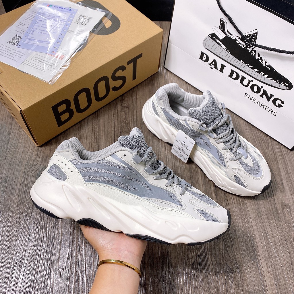 yzi 700 stt phản quang giày sneakers 700 startic phản quang giày nam giày nữ giày phản quang giày sneaker tăng chiều cao