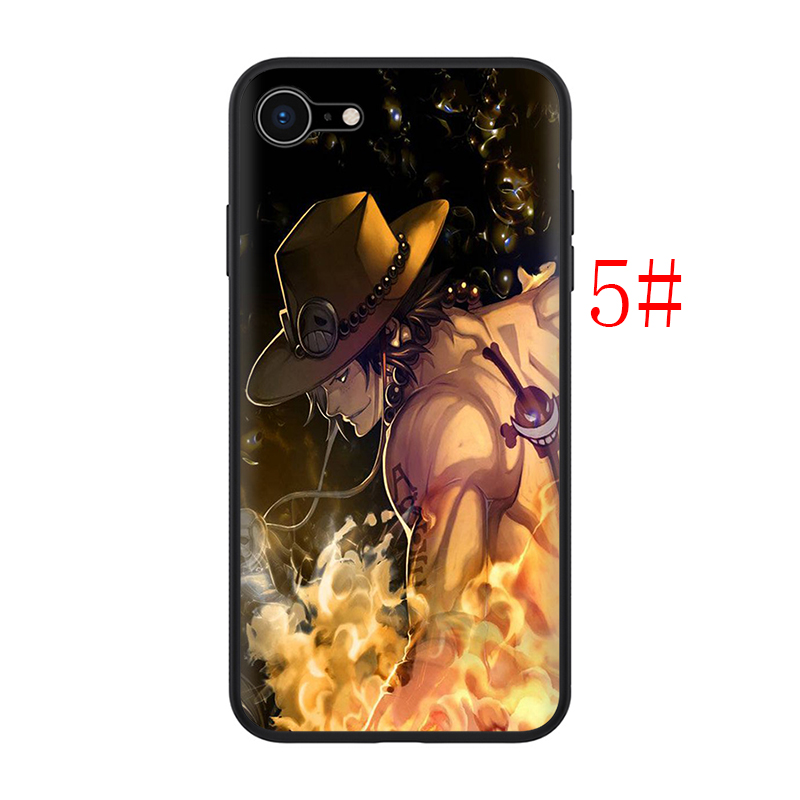 Ốp điện thoại silicone TPU mềm hình One Piece cho IPHONE 8 7 6S 6 PLUS 5 5S SE 2016 2020