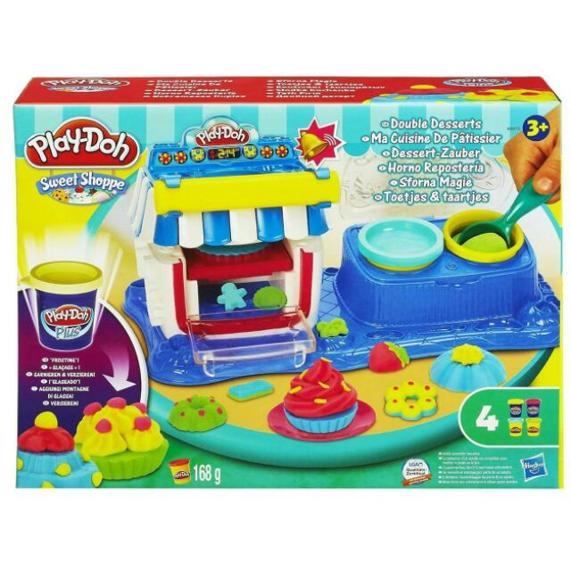 BỘ ĐỒ CHƠI BỘT NẶN TRÁNG MIỆNG NGỌT NGÀO Play-Doh Double Desserts