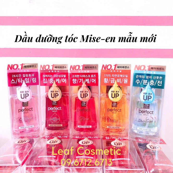 [ MẪU MỚI ] Dưỡng tóc Mise en Misen Scene Perfect Repair Hàn Quốc