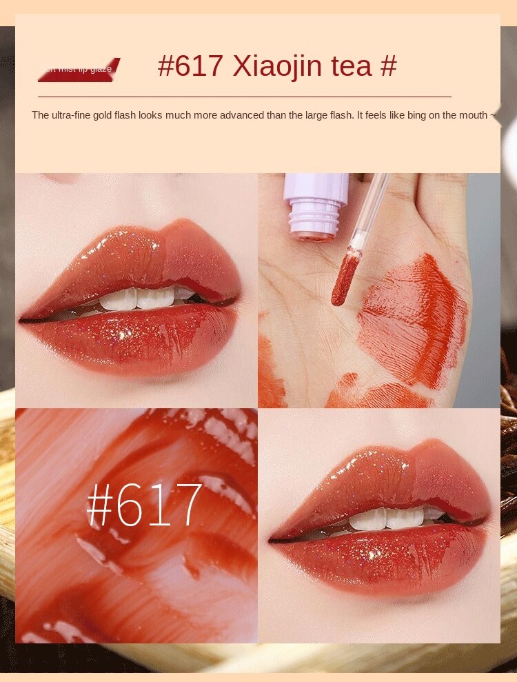 Mirror Lipstick Air Lipstick Moisturizing with Glitter Lip Gloss | BigBuy360 - bigbuy360.vn