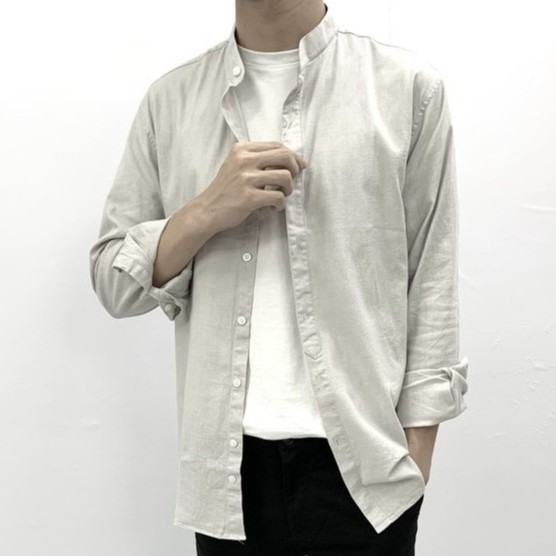 Áo sơ mi nam dài tay cao cấp chất đũi DICYDE BH.D.Z.24