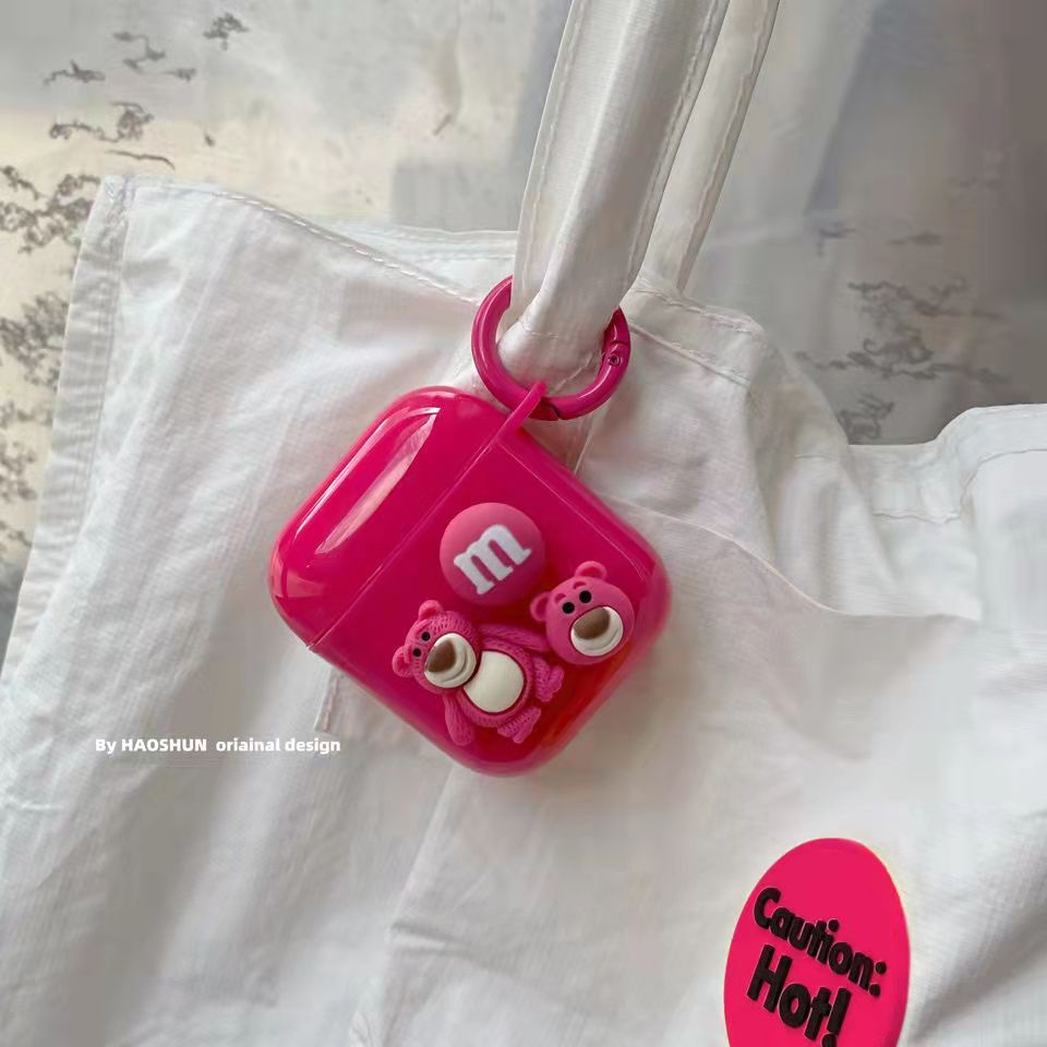 Vỏ Bảo Vệ Hộp Sạc Tai Nghe Airpods / i12 Bằng Silicon Họa Tiết Độc Đáo Thời Trang