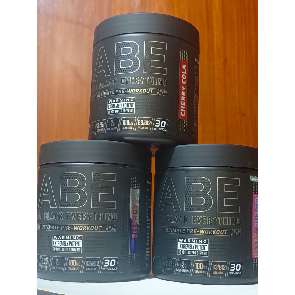 Tăng sức mạnh ABE Pre workout Vị Energy -  Applied Nutrition 30 lần dùng