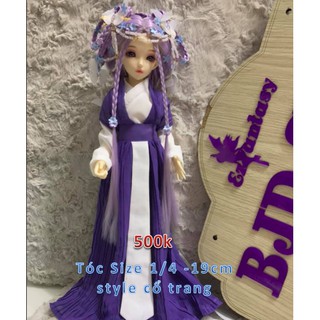 Tóc cổ trang búp bê BJD