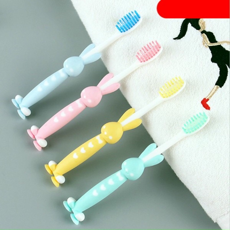 COMBOM 4 Bàn chải hình thú cho bé