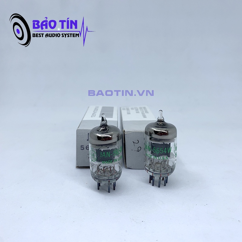 Bóng Đèn Mỹ 5654W 7 Chân Thay Thế Bóng 6K4, Bóng 6J1, Bóng 6*1N, Bóng 6AK5