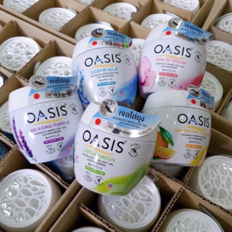 Sáp Thơm Đuổi Muỗi Oasis 180g