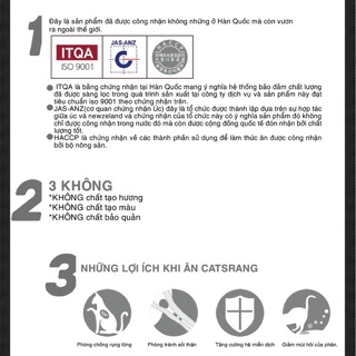 Thức Ăn Hạt Cho Mèo CATSRANG 500g
