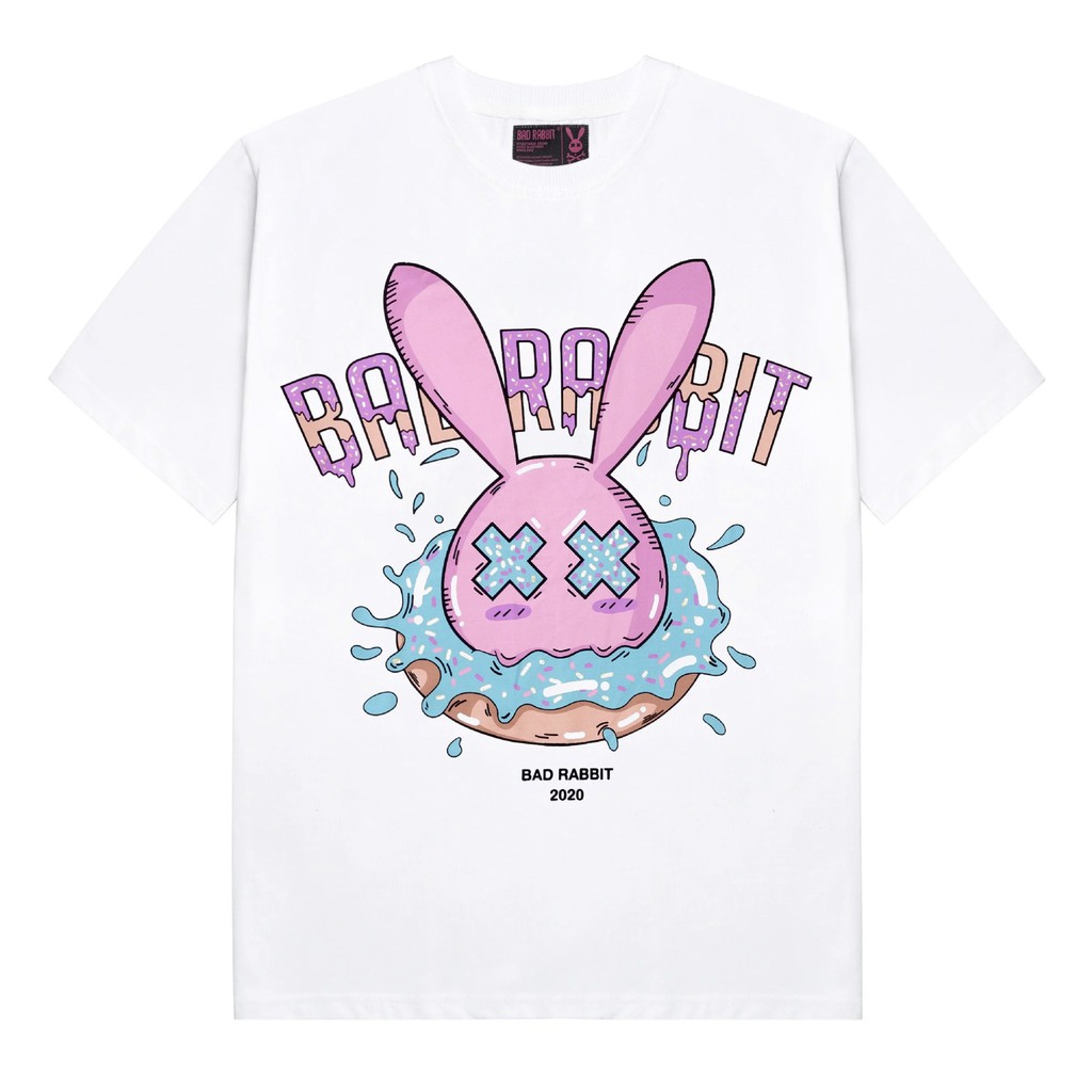 Áo Thun Unisex Bad Rabbit Donut 100% Cotton - Local Brand Chính Hãng