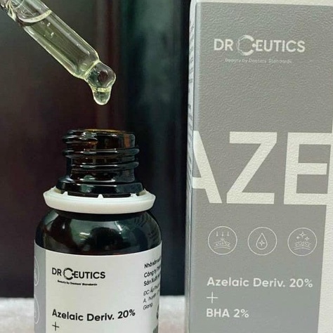 Tinh Chất Giảm Mụn Azelaic Deriv. 20% + BHA 2% DrCeutics 15g