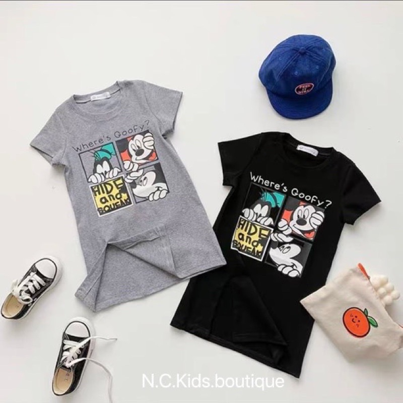 Váy mickey xẻ tà cho bé gái 10-20kg