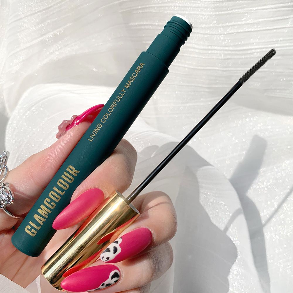[Hàng mới về] Mascara BORAGE sợi tơ chống thấm nước chuốt mi cong dài dày thời trang