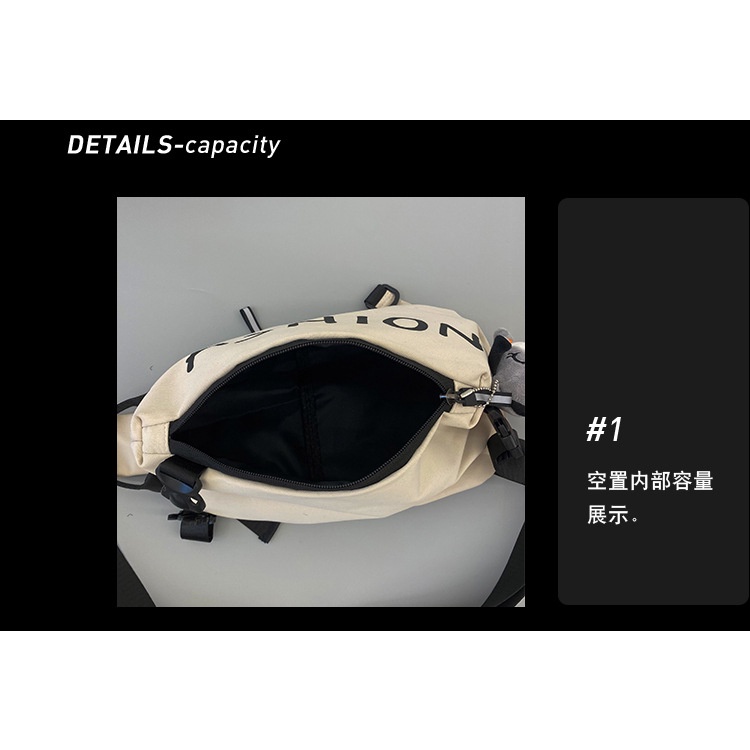 Túi đeo chéo ngực thiết kế đơn giản thời trang cá tính dành cho cặp đôi