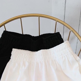 Quần short unisex_quần đùi đũi chun thêu siêu xinh.