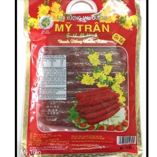Lạp xưởng Mỹ Trân ngon, mới, an toàn 500g - Đức Huê store