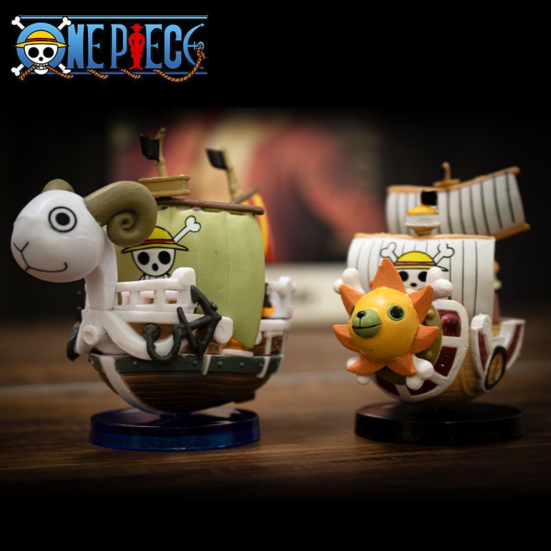One Piece Handy Model Chơi Xung Quanh Luffy Sauron Sanji Mô Hình Thuyền Mini Dễ Thương Wanli Sunshine Meili